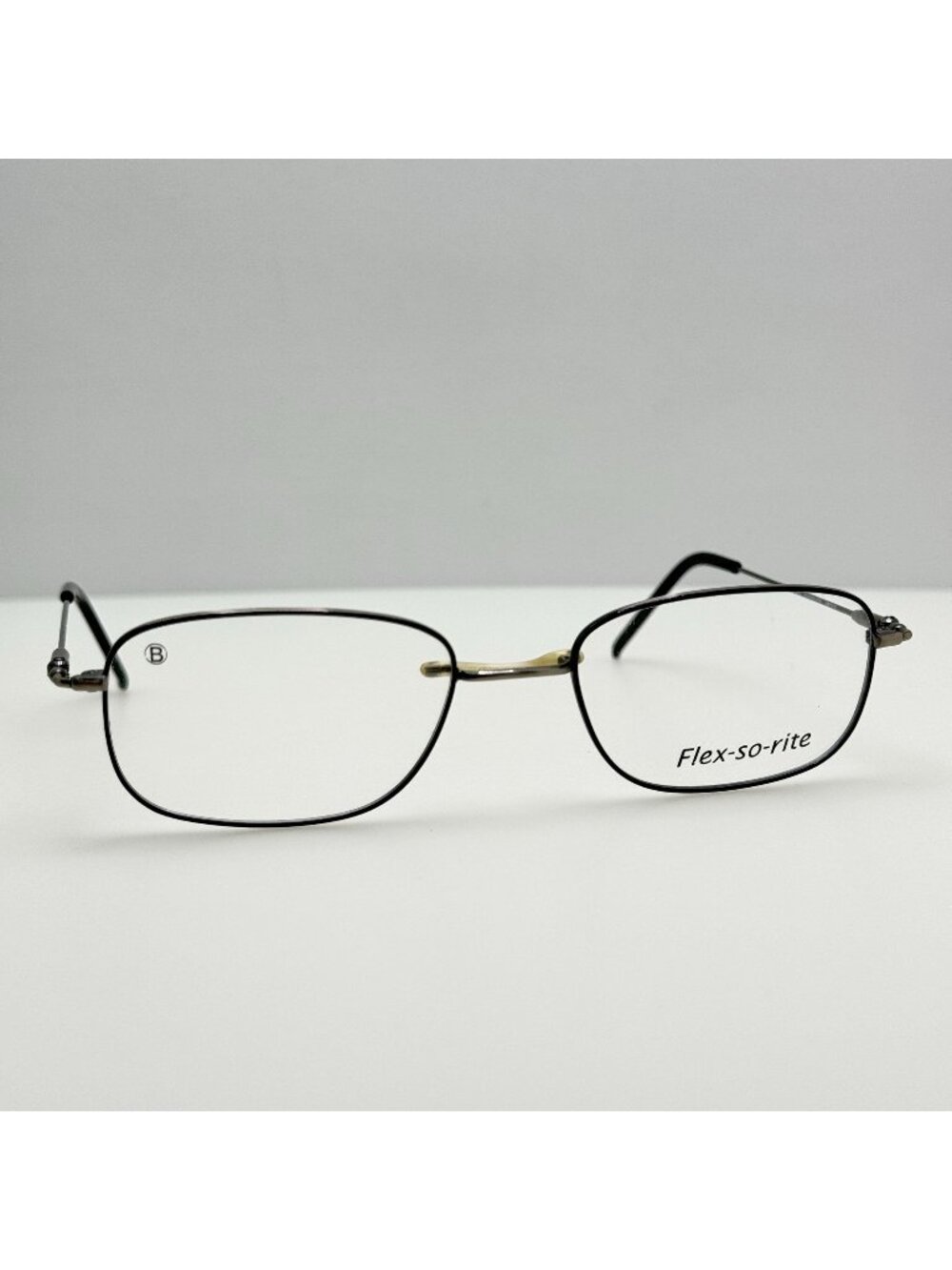 Flex So Right Air Flex 502 Gun/Black Eyeglasses Eye Glasses Frames 52-19